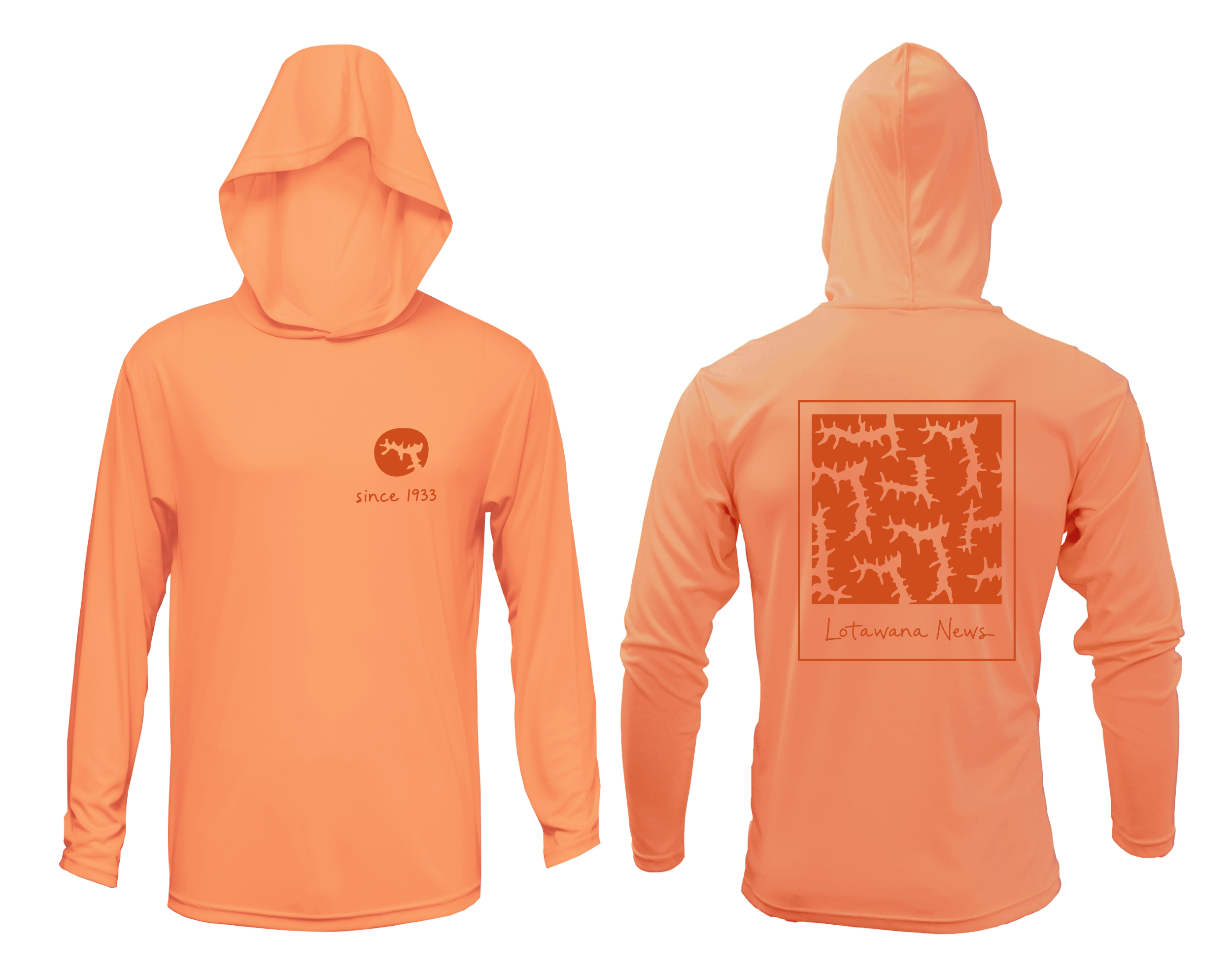 Lotawana News Hoodie mockup